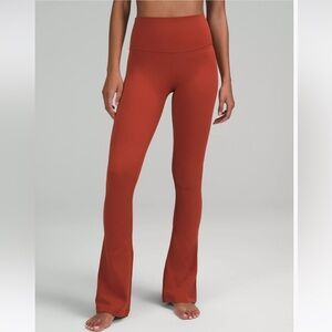 Lululemon Align High Rise Mini Flare Pant in Cayenne sz 12 32” inseam